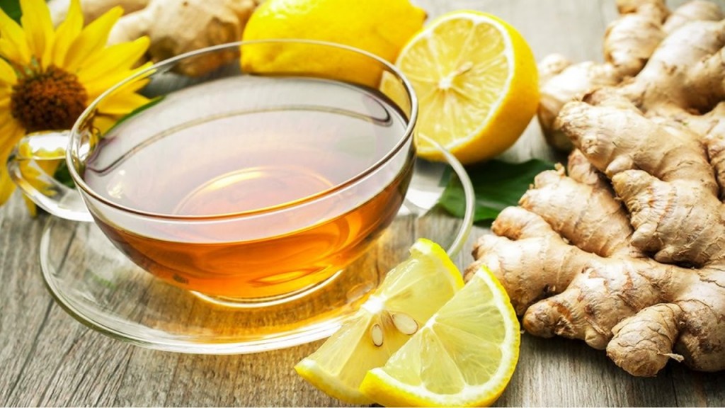 Benefícios do Chá de Gengibre e Limão